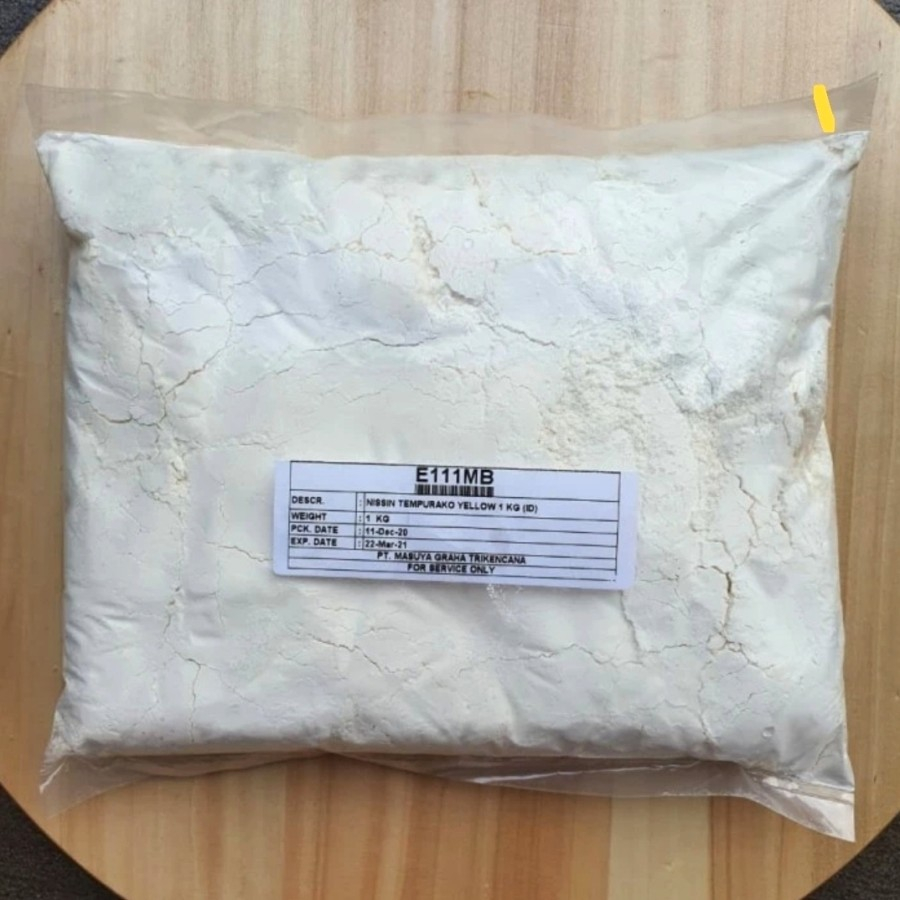 

Nissin Tempurako Yellow 1kg - Tepung Tempura Premium Japanese E111MB