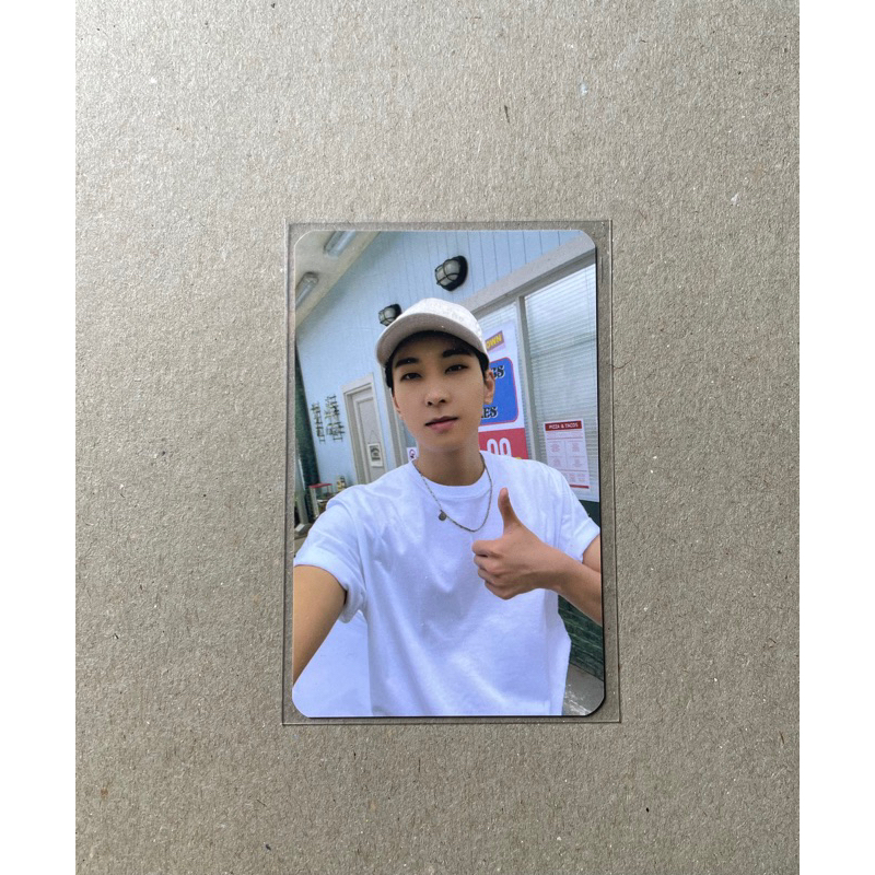 Photocard SEVENTEEN WONWOO (LD Sector17 Repackage New Beggining) Pair w/ HOSHI Henggarae OFFICIAL