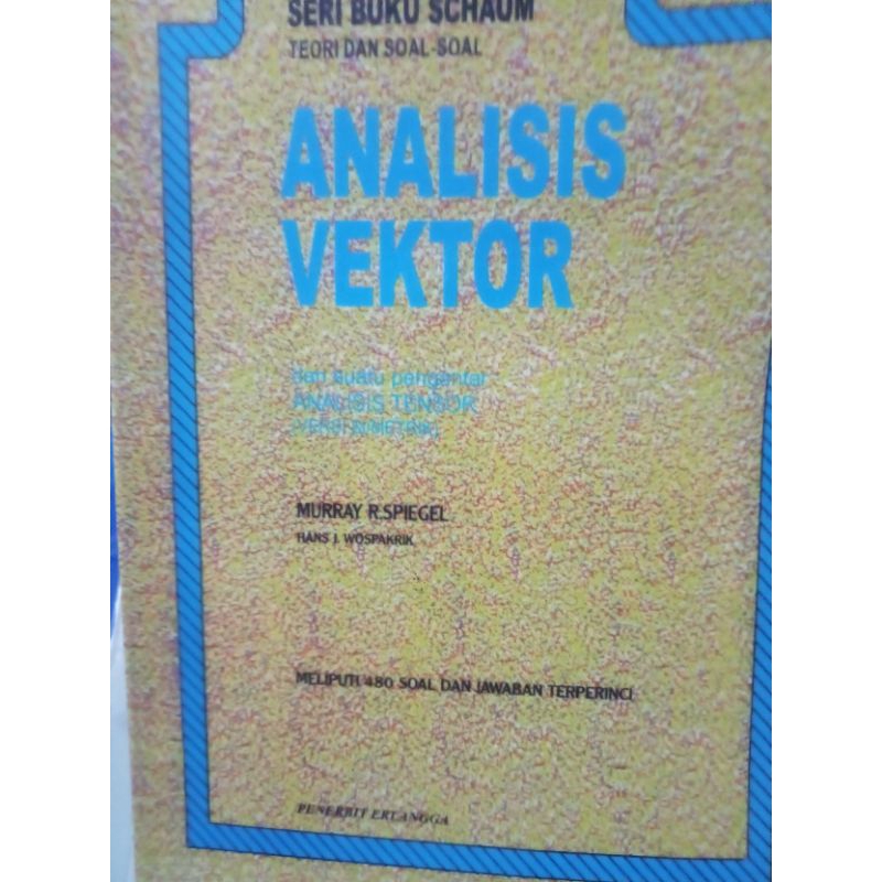 buku analisis vektor