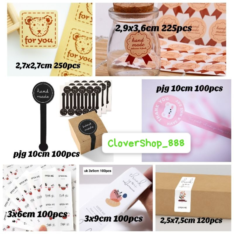 

Stiker Paper Box / Stiker Label Box Kue / Stiker Segel Box