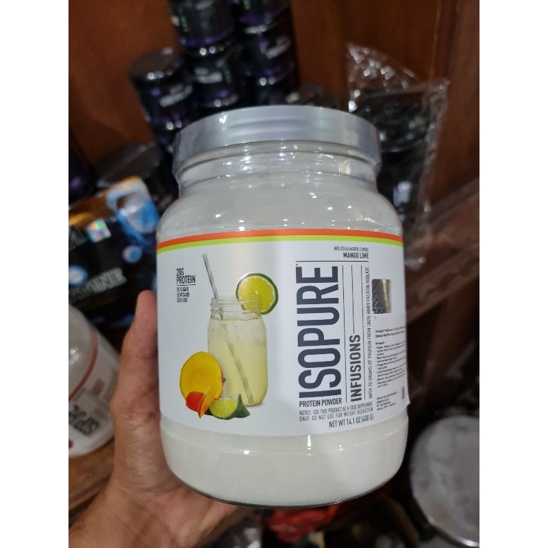 isopure iso pure infusions protein powder whey protein isolate wpi on