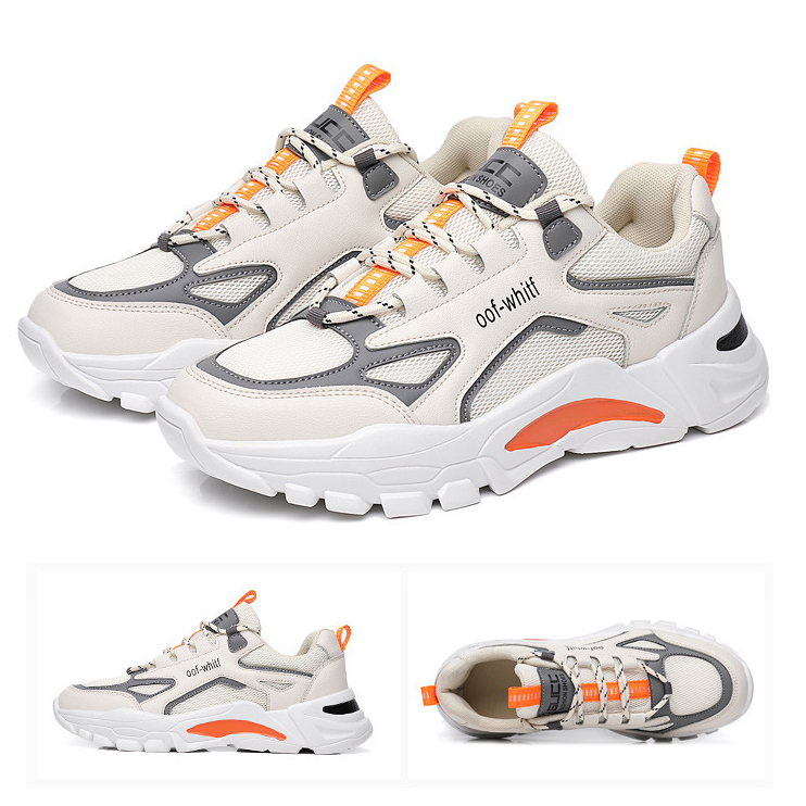 Sepatu Pria Sport Sepatu Pria Casual  Pria Sporty Style Running Sepatu Kets Cowok Harga Murah JB601