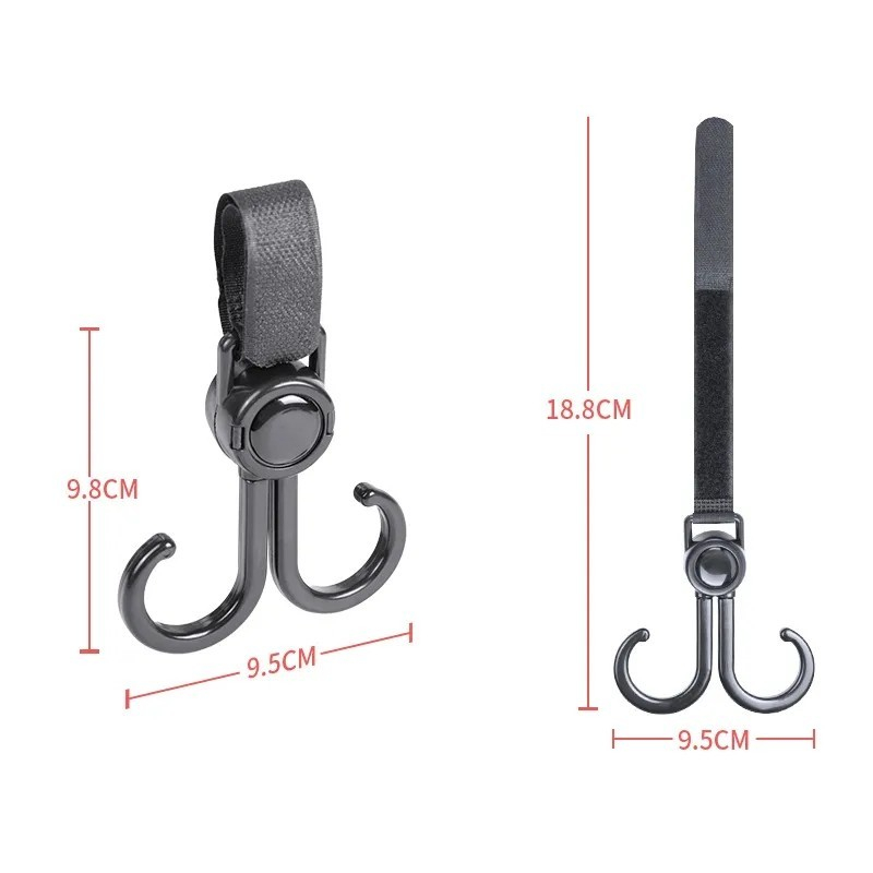 MH - GANTUNGAN STROLLER 2 KAIT - GANTUNGAN HOOK STROLLER HANGER GS28