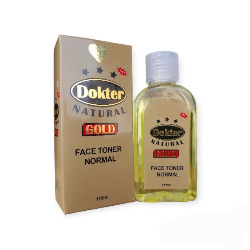 Dokter Natural Gold Face Toner Normal 115ml Cv.Herlina Indah