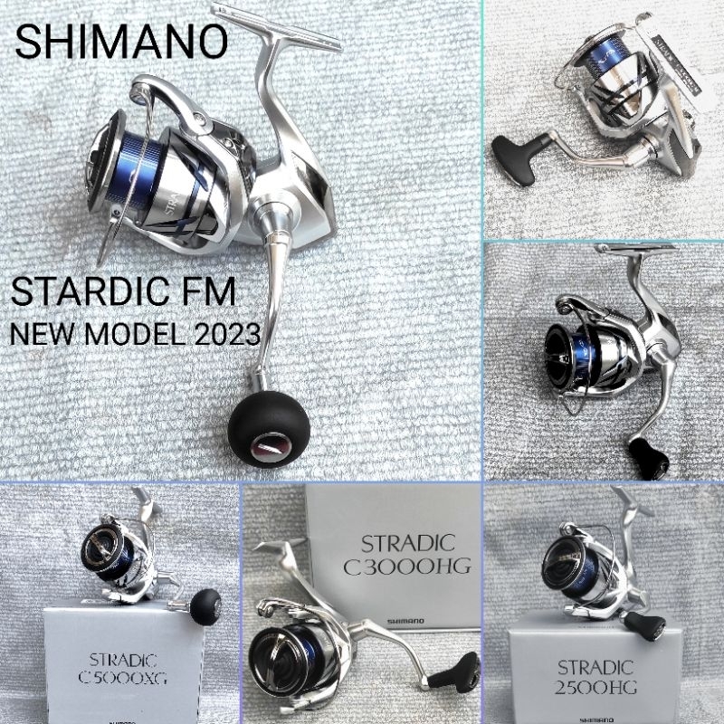 Reel Shimano STRADIC FM 1000 2500 C3000 4000 C5000 XG NEW PRODUK 2023