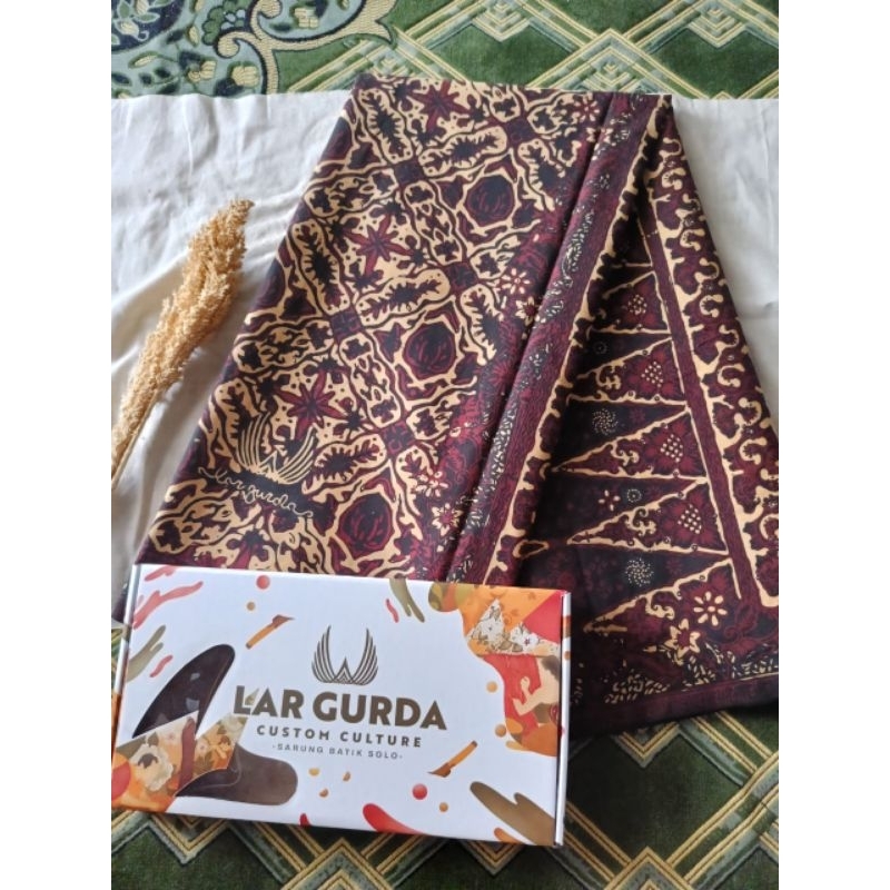 Sarung batik Lar Gurda Kesikan Series Original Lar Gurda