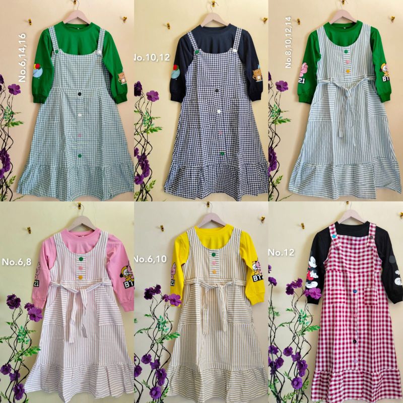 Set overall anak tanggung