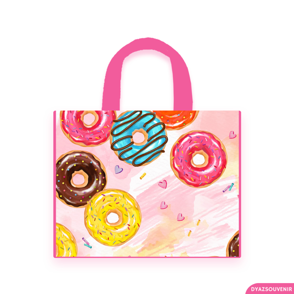 

Tas Ultah Donuts / Donat Tas Souvenir Tas Goodiebag