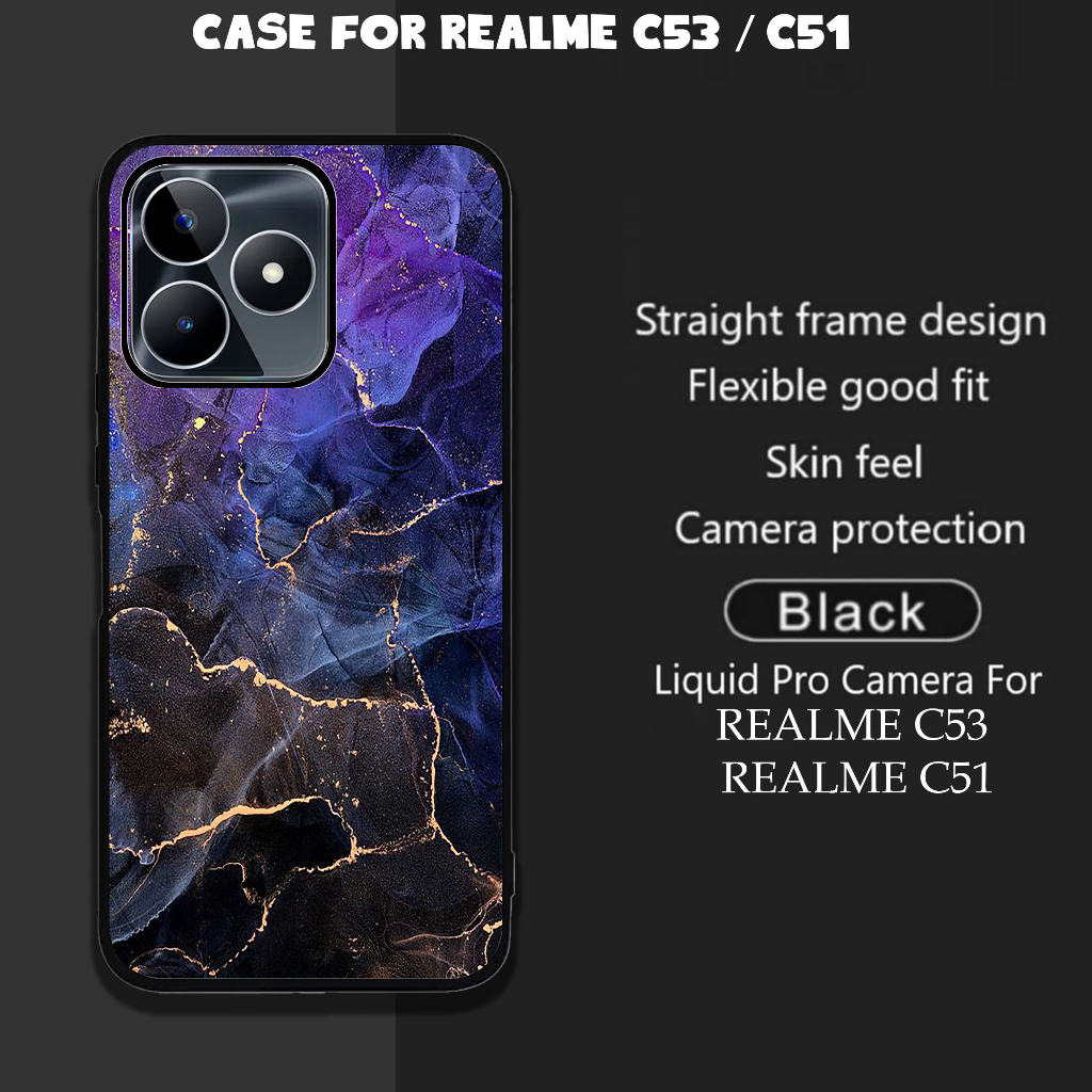 CASE Realme C53  NFC / Realme C51 NFC TERBARU 2023 Motif [marble] TERLARIS CASING Realme C53  NFC 20