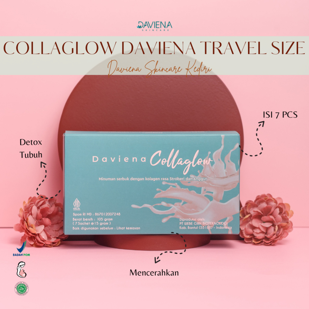 

COLLA ISI 7 DAVIENA ORIGINAL | MINUMAN SERBUK RASA STRAWBERRY