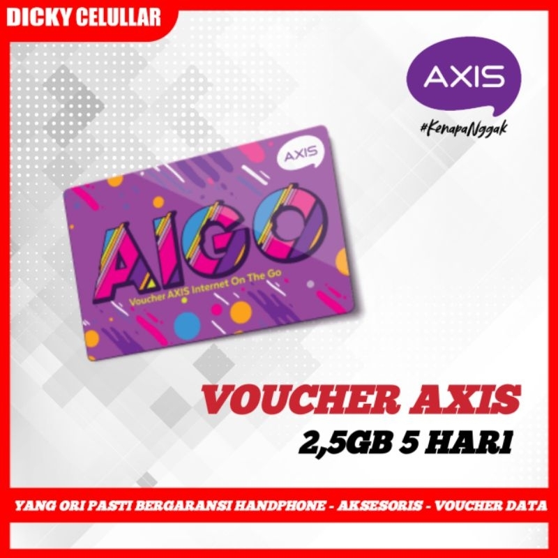 VOCER AXIS AIGO 2,5GB 5 HARI