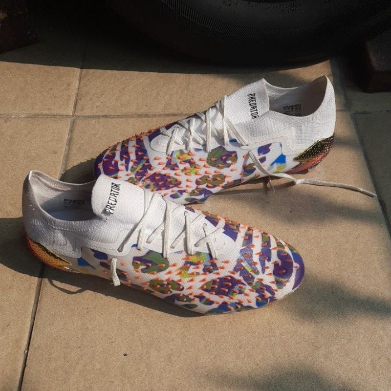 Sepatu Bola Adidas Predator Freak .1 Vegan Low Fg Paul Pogba X Stella size 45/29cm