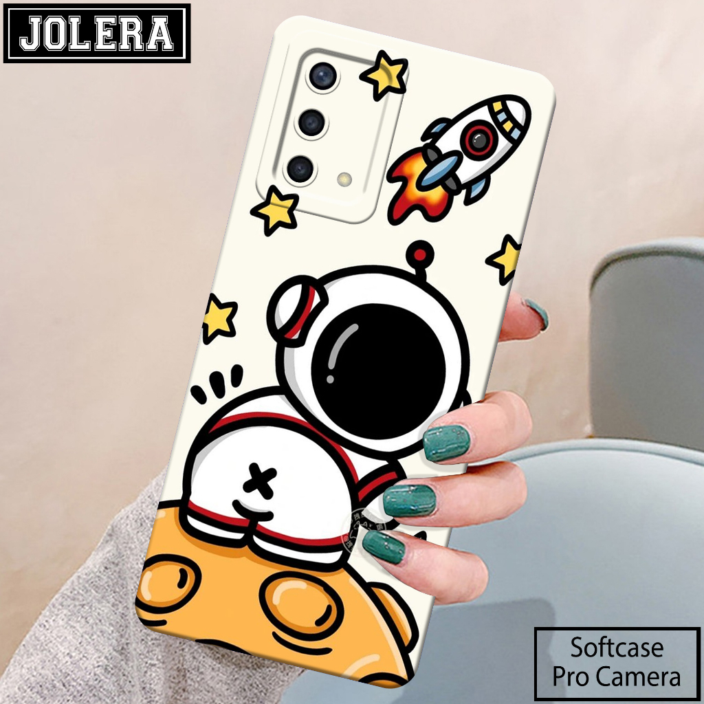 Case Hp Softcase Oppo A95 Case Hp Oppo A95 Silikon Hp Oppo A95 Casing Oppo A95 Motif Cartoon Keren -