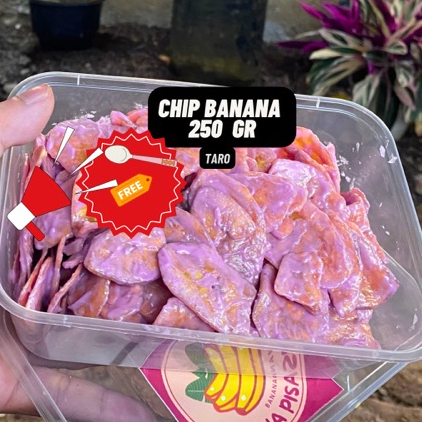 

1Box Keripik Pisang Taro 250 Gr