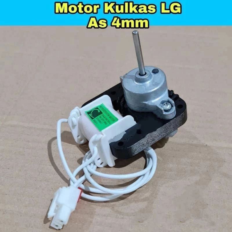 DINAMO KULKAS, FAN MOTOR KULKAS LG AS 4MM ,DINAMO LG ORI