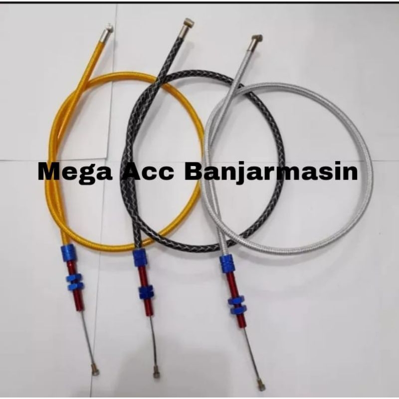 Kabel Kopling Serat Karbon / Tali Kabel Kopling Serat Carbon Universal / RX KING, FU, TIGER, SONIC D