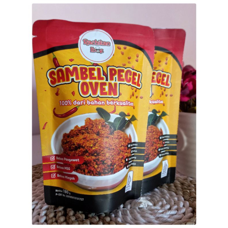 

sambel pecel oven (sambel kacang/bumbu kacang)