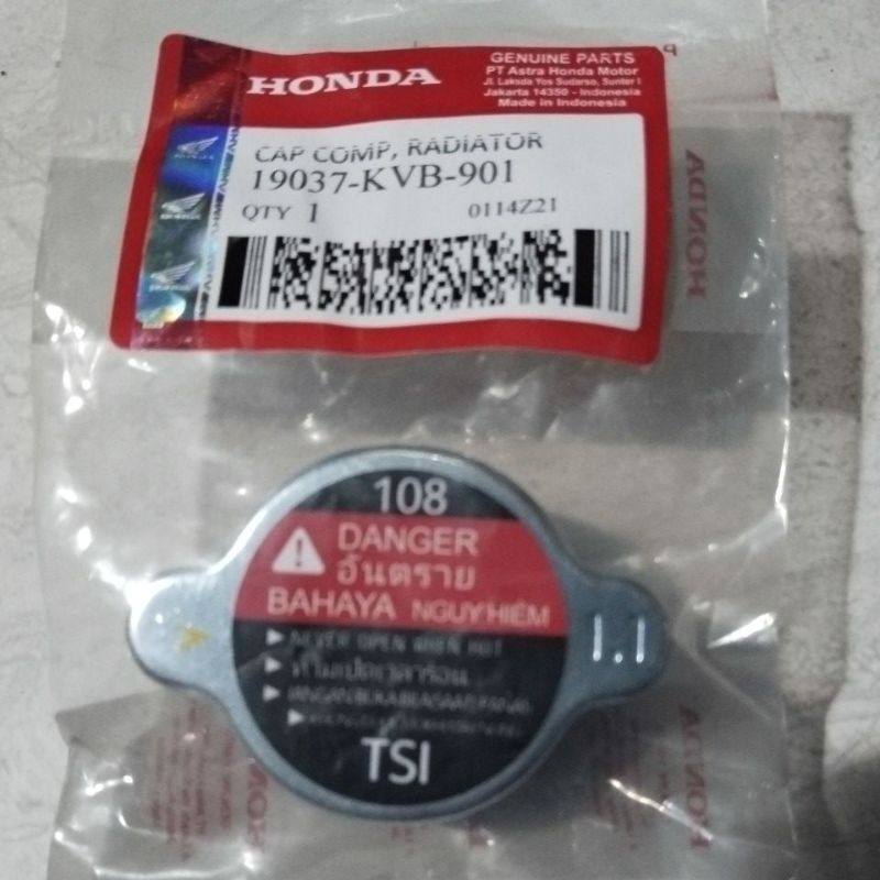 TUTUP RADIATOR VARIO CB150 ORIGINAL