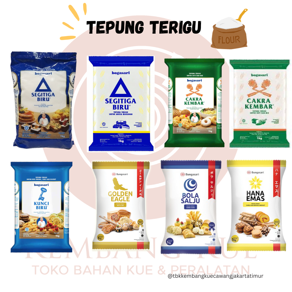 

TEPUNG TERIGU KEMASAN 1 KG/ TEPUNG TERIGU