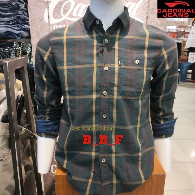 CARDINAL JEANS KEMEJA LENGAN PANJANG SLIMFIT