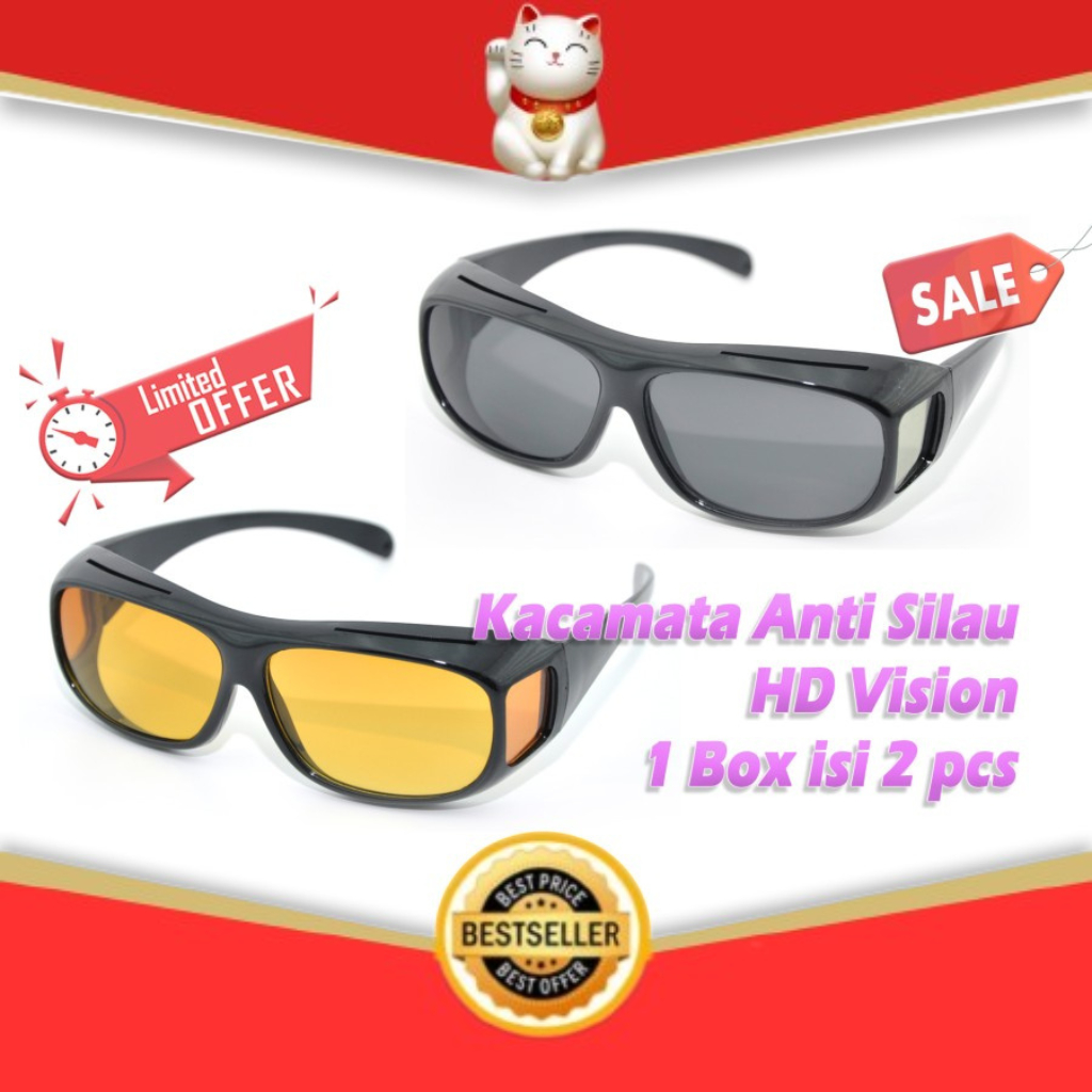 MU - HD VIXION ANTI SILAU ORIGINAL KACAMATA VISION EGLASSES
