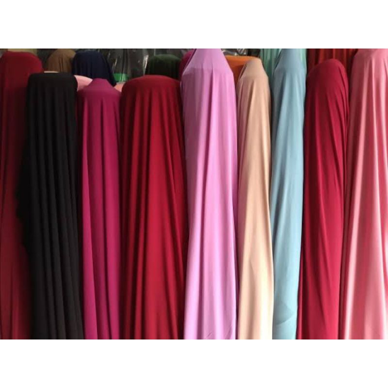 [COD] Kain Jersey Jersy ITY Meteran  Kain Dekorasi Kain Kerudung Kain Standing Oval