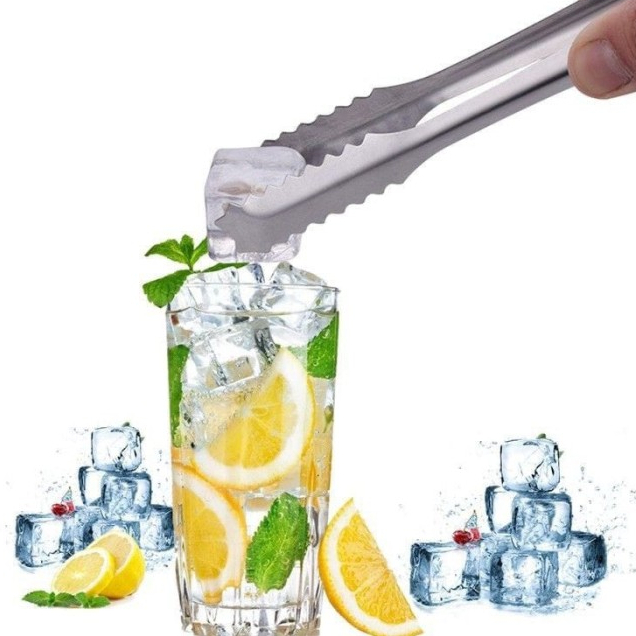 Capitan Mini Stainless - Jepitan Gorengan Capitan Es Batu Jepitan Kue