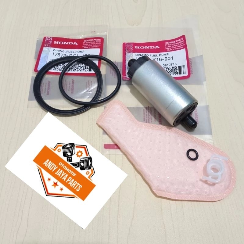 Paket Rotak Dinamo Fuel Pump Honda Beat Fi K16 Beat Esp Vario 125 Fi Old CB150R Old/New Sonic GTR Ve