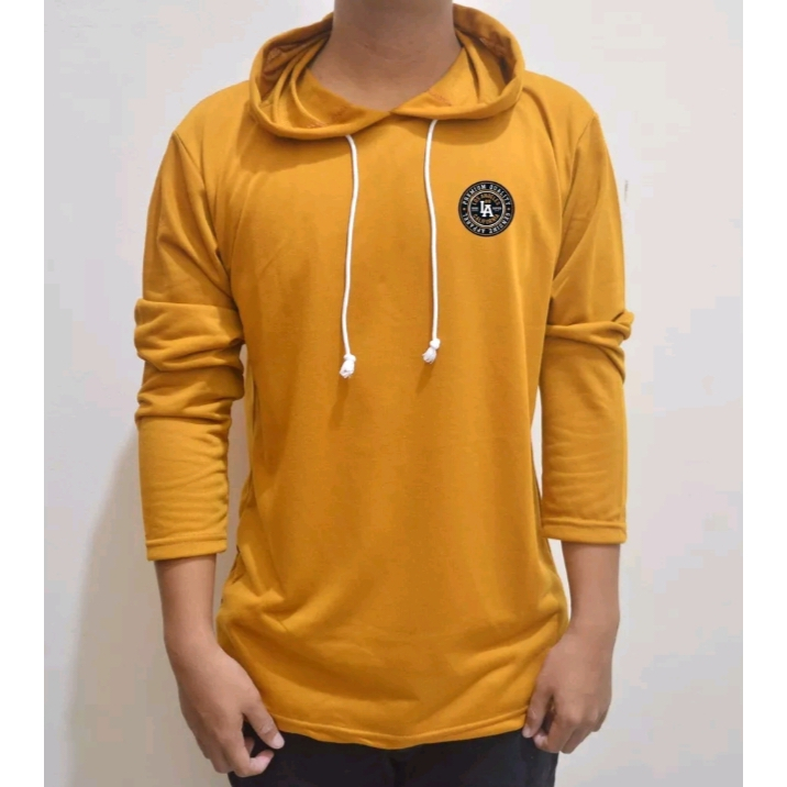 kaos hoodie lengan panjang, kaos lengan panjang bertopi, hoodie lengan panjang, kaos hoodie import