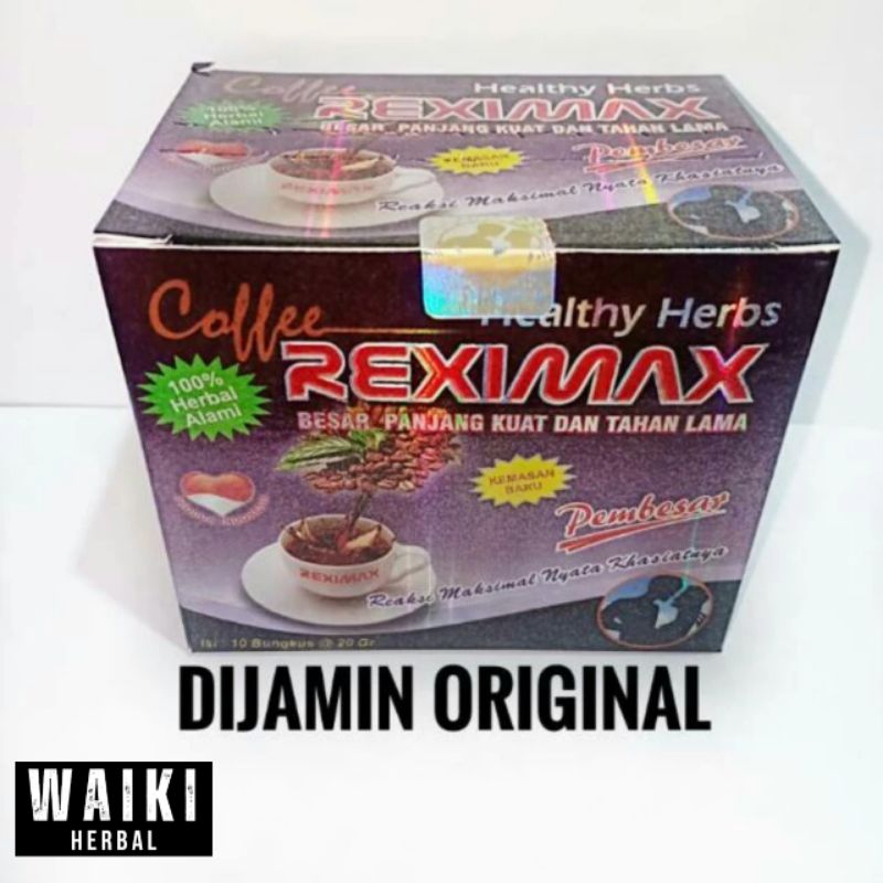 

KOPI REXIMAX ORIGINAL Kopi Herbal / Kopi Kesehatan / Kopi Khusus Pria