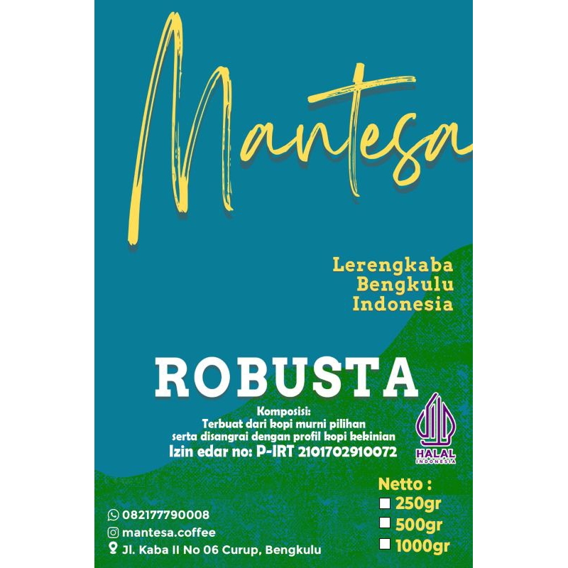 

roastbean robusta petik merah untuk base espreso