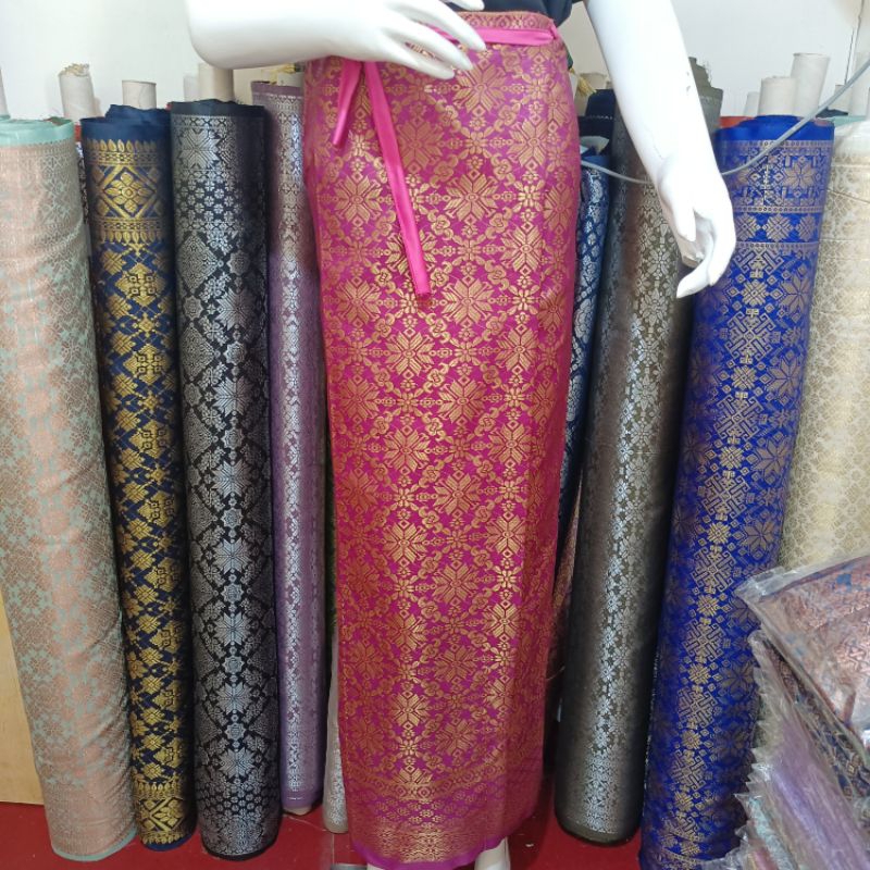 Rok lilit/rok lilit songket/songket lilit/songket lilit instan/Rok lilit kombinasi gold/songket lili