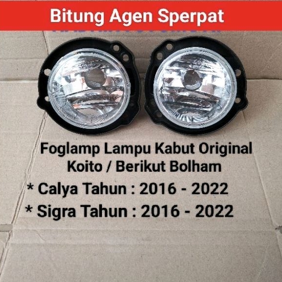foglamp Lampu Kabut sigra , foglamp Lampu Kabut Calya