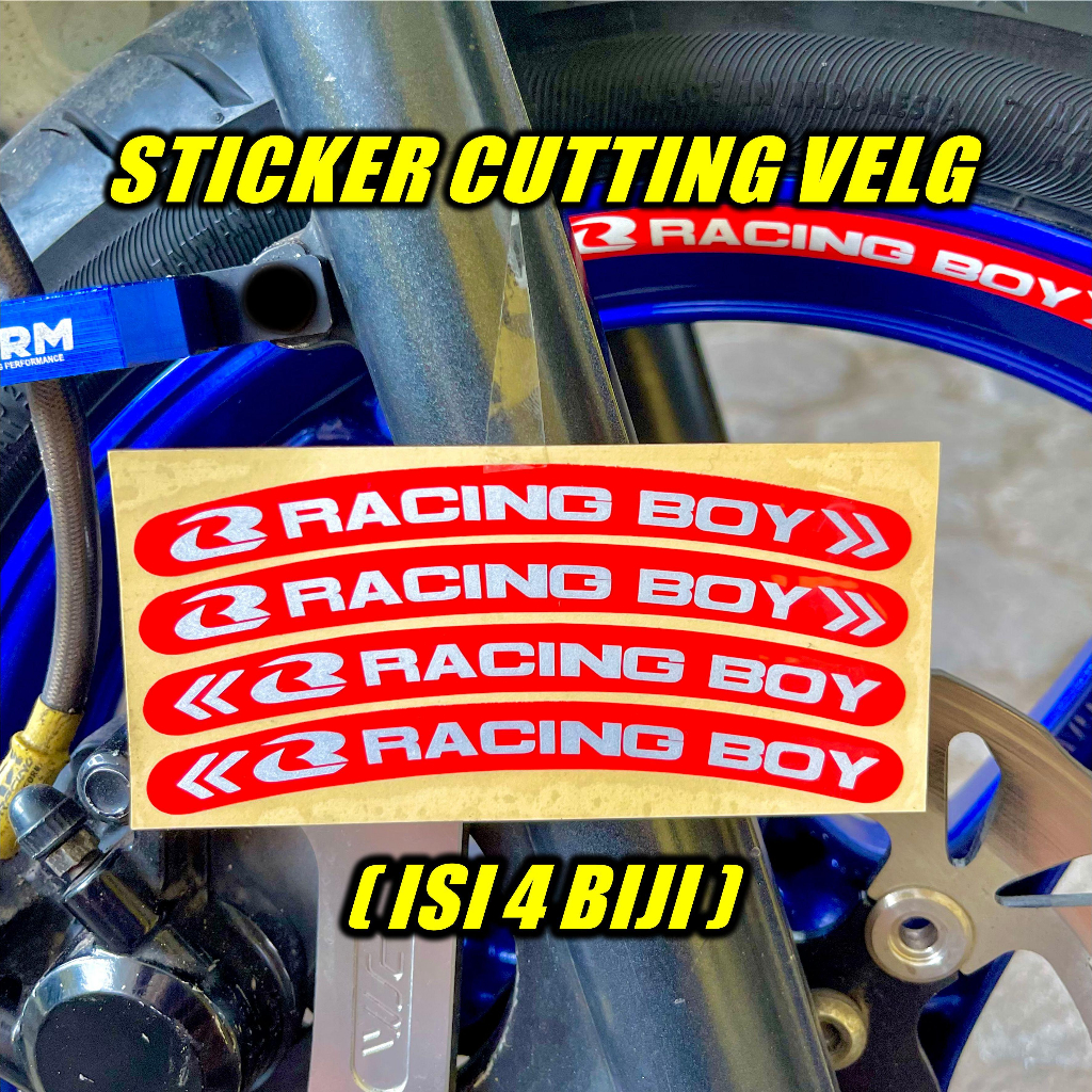 Stiker Cutting Velg Rcb Stiker Velg RCB