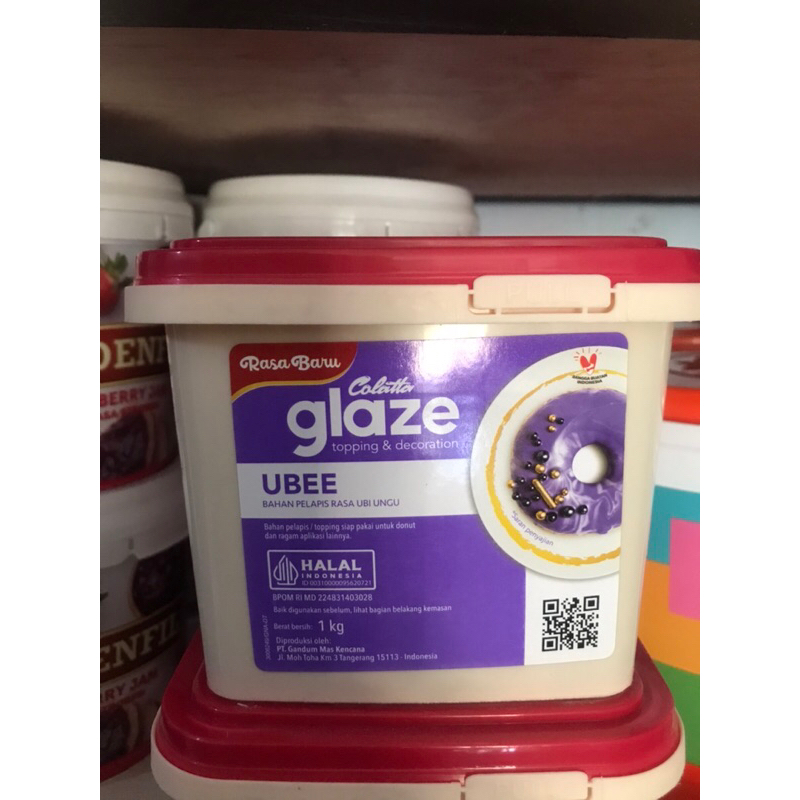 

Colatta Glaze 1kg | Topping Decoration Donat Kue