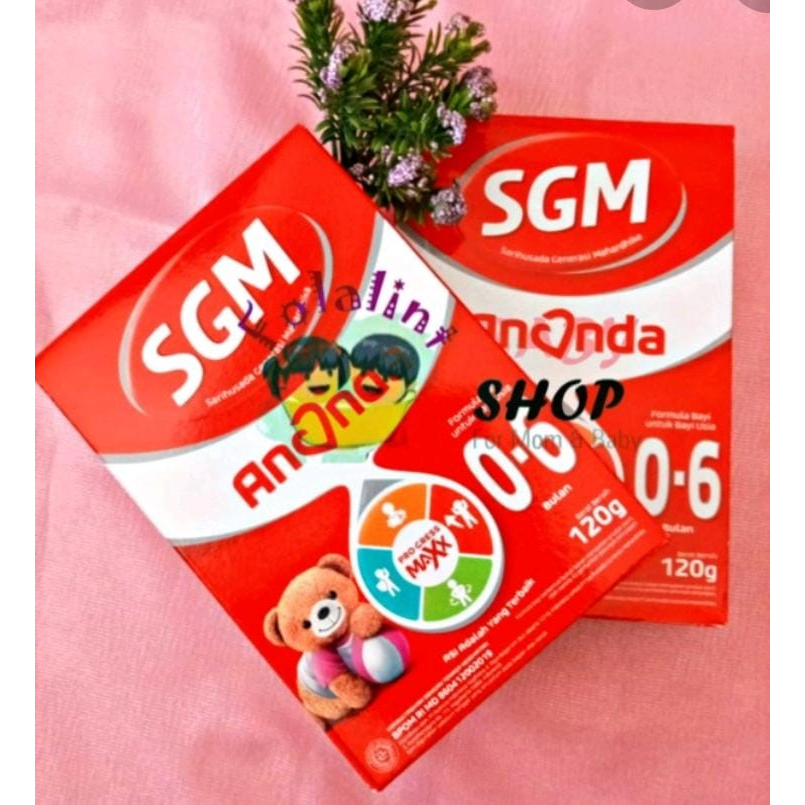 SGM ANANDA 0-6 120 GRAM UNTUK USIA 0-6 BULAN, SUSU FORMULA PENDAMPING ASI