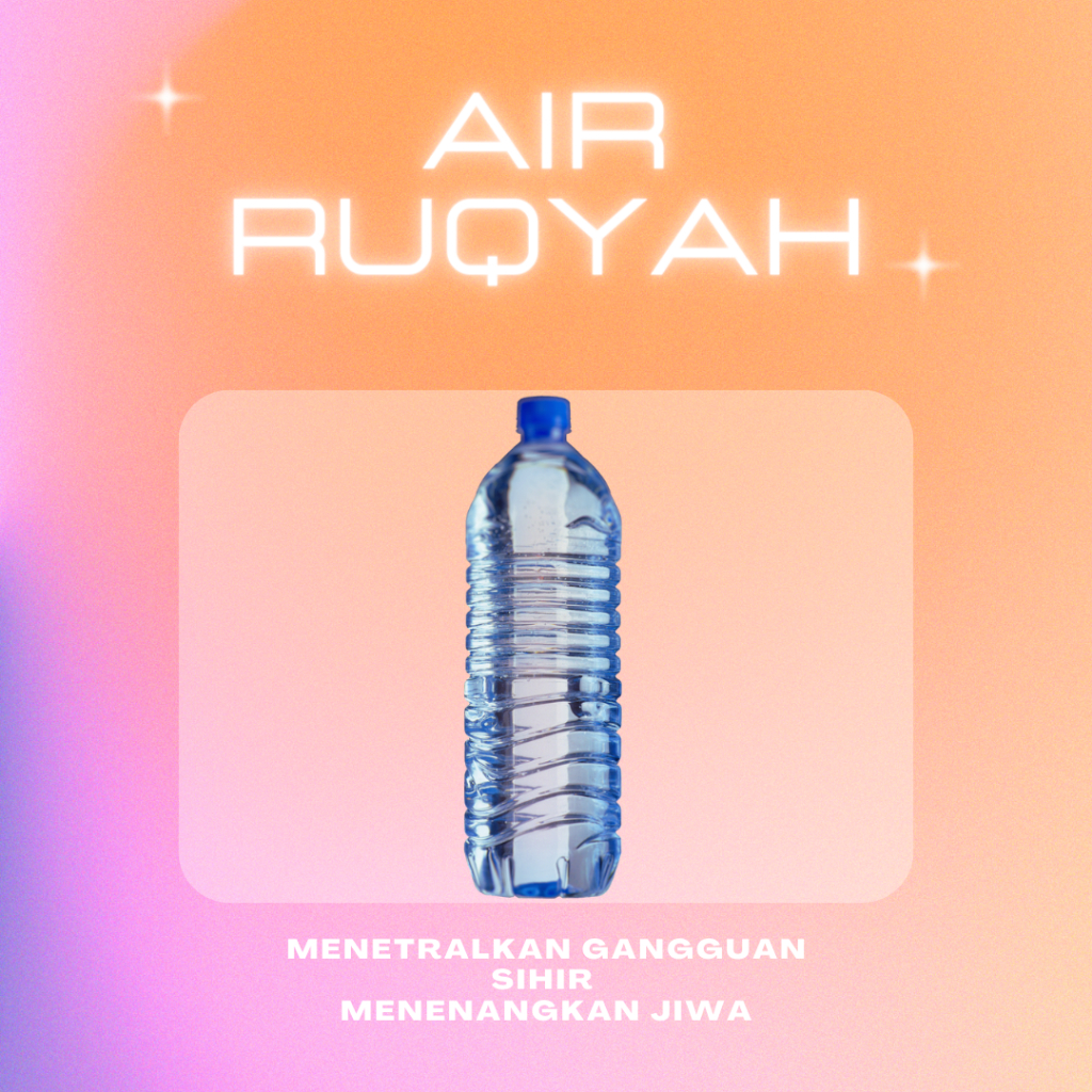 

Air ruqyah netralkan jin dan sihir 600 ml