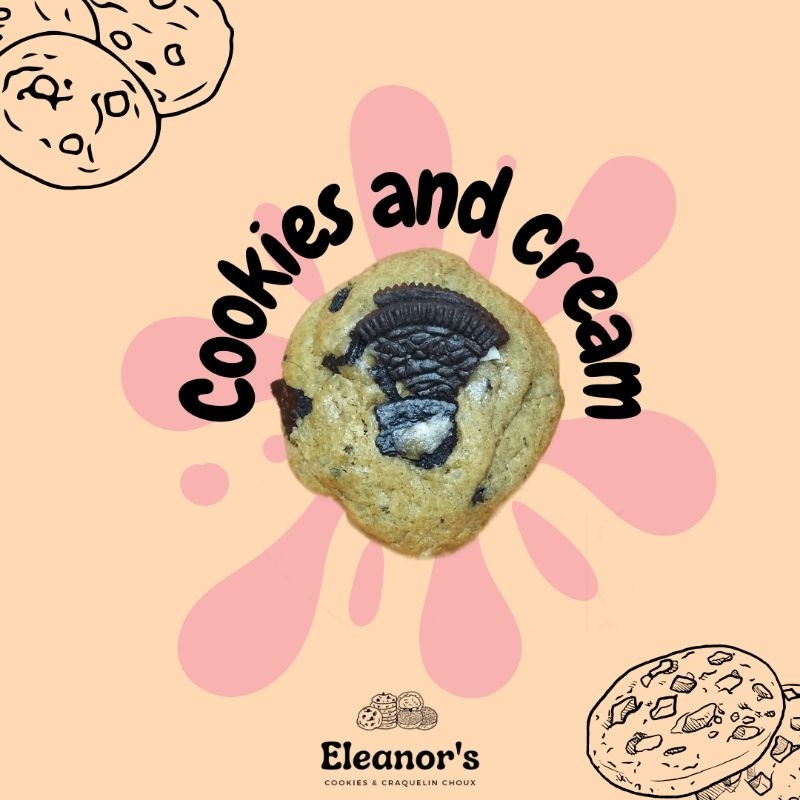 

Cookies and cream soft cookies