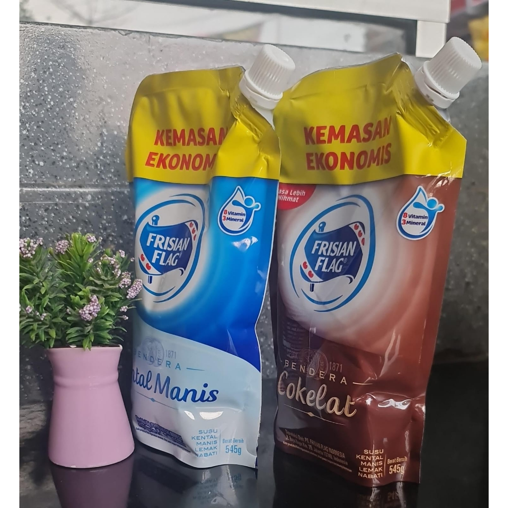 

FRISIAN FLAG POUCH 545 GRAM vanila madu