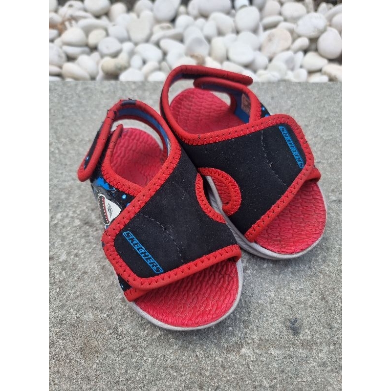 Sepatu sandal anak brand Skechers Kids ORI (preloved)