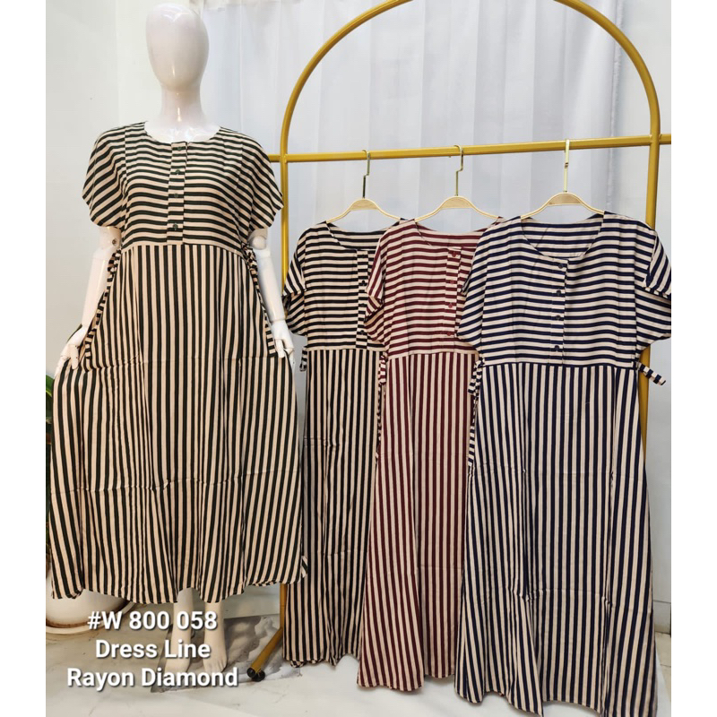 Emila Daster Rayon Salur By Anna Al Abdullah