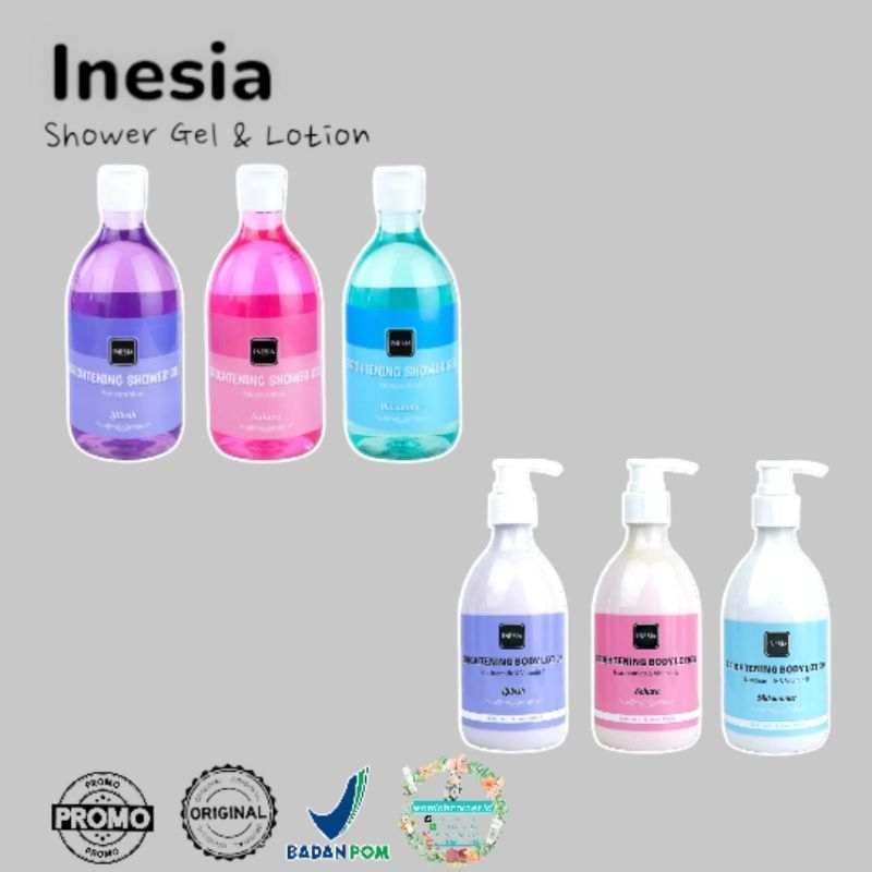 Inesia Brightening Shower Gel / Lotion