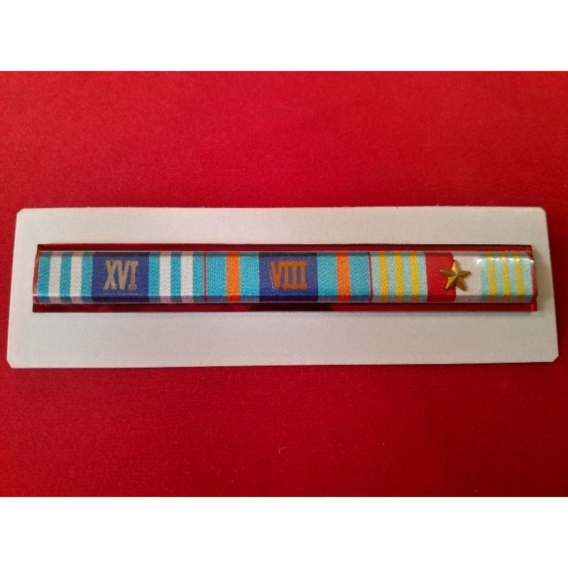 SATYA LENCANA PDH TNI AD (16 + 8 + WIRA DHARMA*) 1 SET 3 PITA SIAP PAKAI