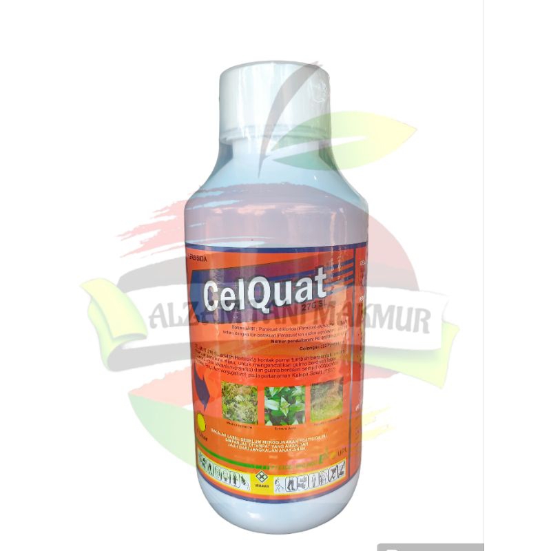 Herbisida CEL QUAT 276 SL isi 1 Liter Bahan Aktif PARAQUAT DIKLORIDA 276g/liter