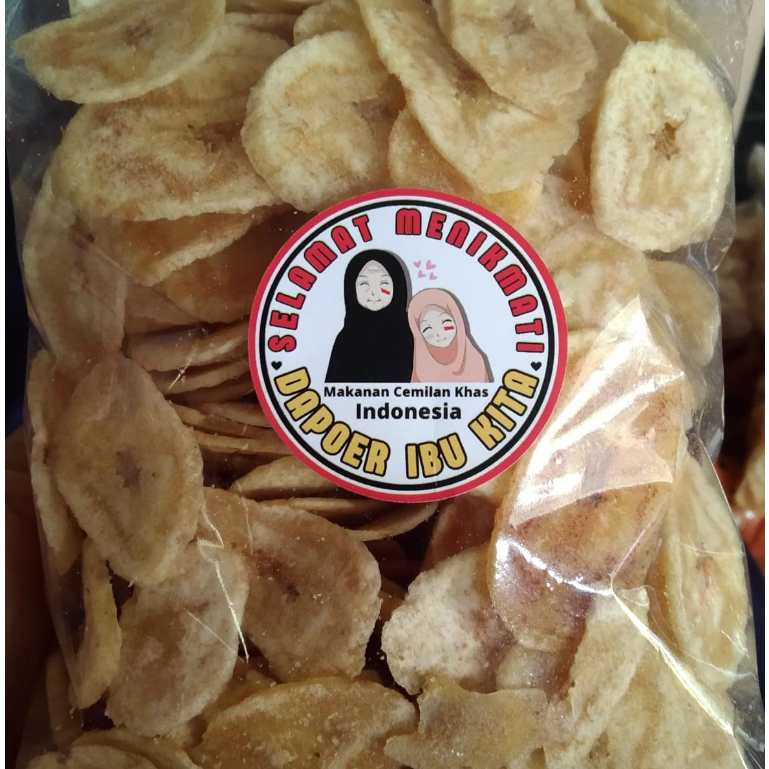 

KERIPIK PISANG ORIGINAL ASIN GURIH DAPOER IBU KITA 1KG