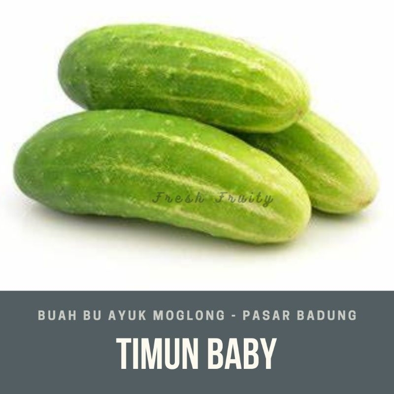 

timun lokal mini atau timun kapsul