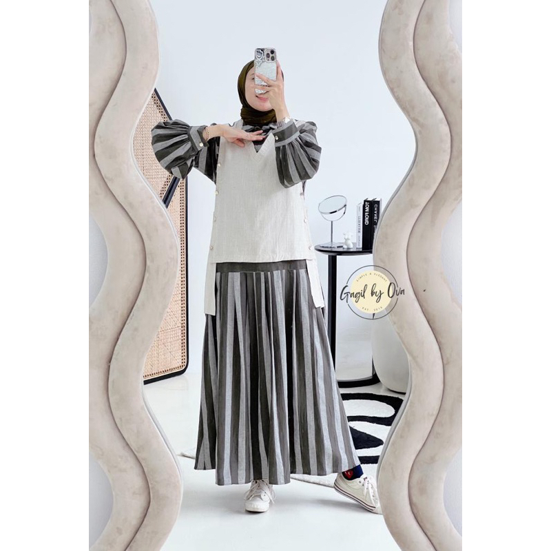 gamis Gagil fashion By ova terbaru ori 2023