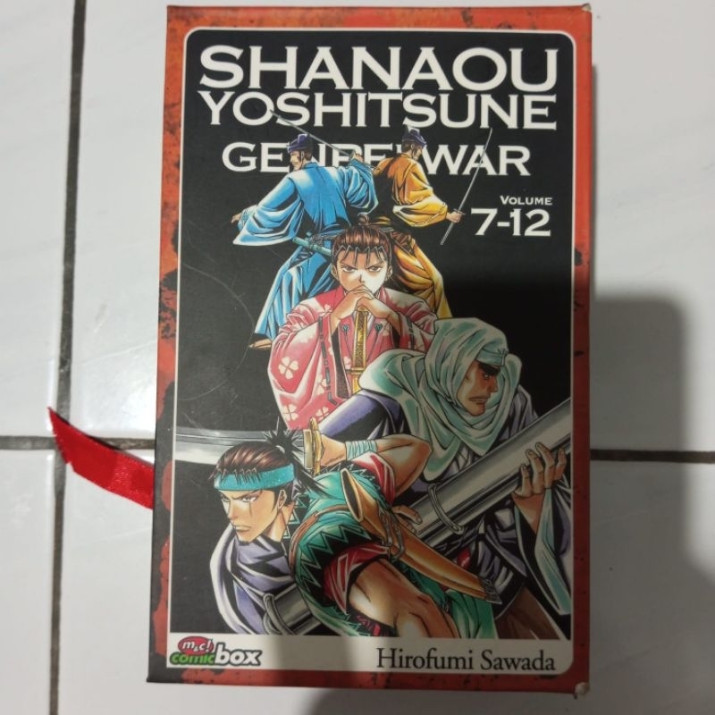 SALE! KOMIK SHANAOU YOSHITSUNE GENPEI WAR BOX