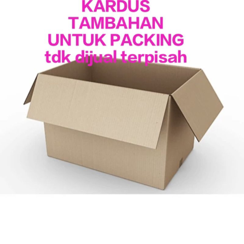 

Kardus Tambahan Untuk Packing( diatas 4 bungkus, dibawah 6 bungkus ukuran 250 gram )