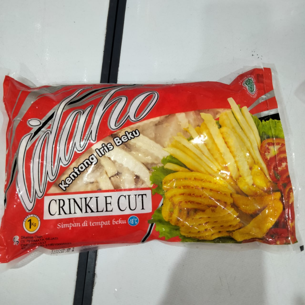

Idaho crinkel kentang 1kg